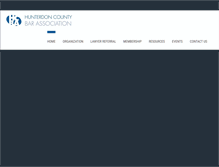 Tablet Screenshot of huntcolaw.org